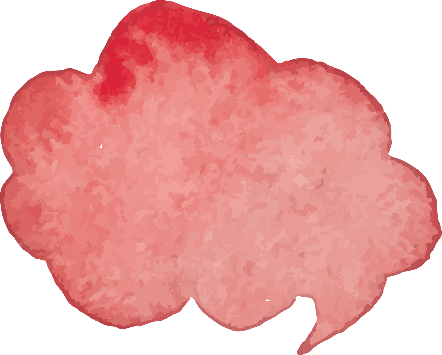  Watercolor Speech Bubble 